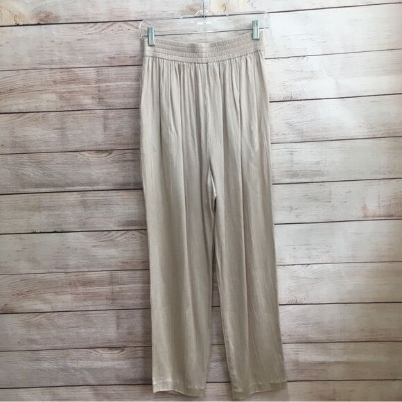 VINTAGE SARA MICHELLE TEXTURED SATINY LOUNGE SET - Picture 6 of 12